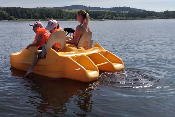 Pohodový výlet s karavanem na Lipno